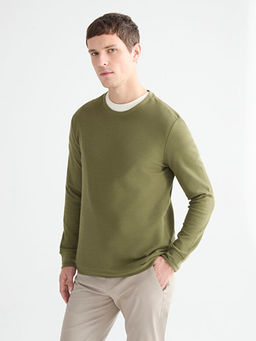 Bisiklet Yaka Uzun Kollu Erkek Ti??rt