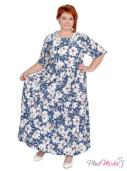Платье Модель №1193 размеры 44-84 - Plusmoda фото 2