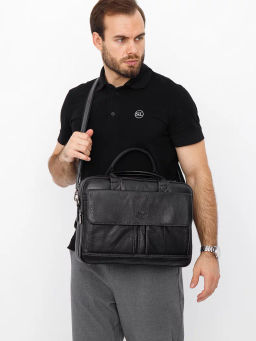 Портфель 0883Z black Zinimsk