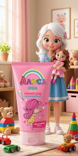 АЛИСА крем детский Нежный уход лам.туба 45мл