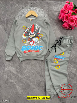 Костюм двойка с рисунком