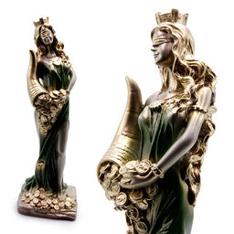 Статуэтки Богиня Фортуна Денежный поток дарует процветание и изобилие 30см Китай