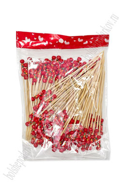 Шпажки бамбуковые 10 см (100 шт) SF-7819, №5 - Больше подарков фото 2