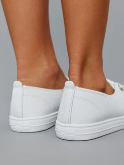 Кеды жен., белый, фурн., н/к