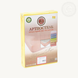 Простыня на резинке "Лимон" 120х200х20/1 шт. - 120х200х20 Трикотаж