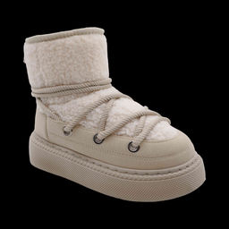 Сапоги F125-2 бежевые