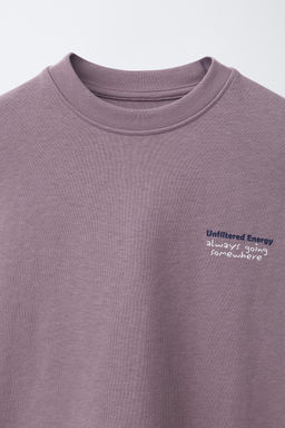 CONJUNTO CAMISETA Y BERMUDA INTERLOCK / Malva