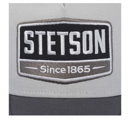 Бейсболка STETSON арт. 7751107K TRUCKER CAP GASOLINE (светло-серый / серый)  фото 4
