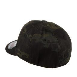 Бейсболка FLEXFIT арт. 6277VC (черный / камуфляж)