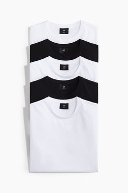Pack de 5 camisetas Slim Fit