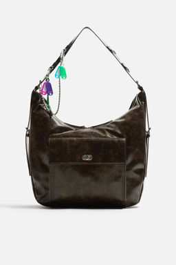 SHOULDER BAG WITH CHAINS