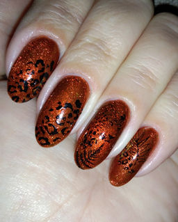 Магнитный лак для ногтей Янтарная Комната, 11 мл - Masura фото 9