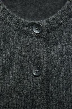 100% WOOL BASIC CARDIGAN - Zara фото 20