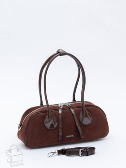 Сумка женская кожаная 91161MSS coffee Velina Fabbiano-Safenta в Новосибирске