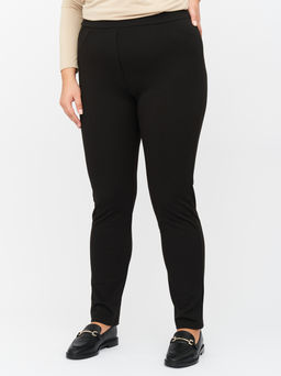 Брюки из плотного трикотажа BB13606BLK01