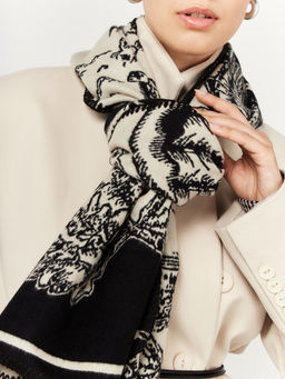 в составе ШЕСТЬ и КАШЕМИР Большой, мягкий, теплый однотонный двусторонний палантин - Tantino фото 7