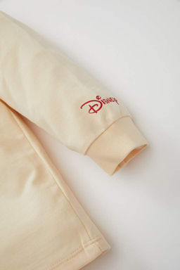 Платье с длинными рукавами и Микки и Минни для маленьких девочек Disney - Defacto фото 3