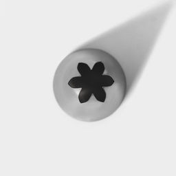 Цена за 20 шт. Насадка кондитерская Закрытая звезда, d=3 см, выход 0.8 см, нержавеющая сталь - Simaland фото 3