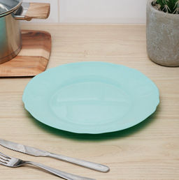 Тарелка обеденная ЛУИ XV ТЮРКУАЗ бирюзовый 24см арт.Q3698 /Люминарк/