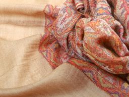 Палантин кашемир 100% в ассортименте №Тк1004/39 - Ганг фото 3