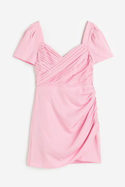 Vestido con manga puffy