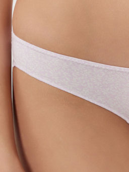 Цена за 2 штуки! Трусы бразилиана женские лиловые в наборе, 3 шт - Mark formelle фото 6