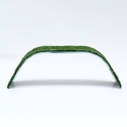 Мостик дуга с газоном для черепахи, двухсторонний, 30 х 10 см - Simaland фото 2