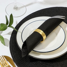 Кольцо для салфетки Noble, 4,21 см, цвет золотой - Simaland фото 2