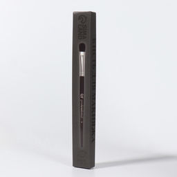 Цена за 2 шт. Кисть для макияжа PREMIUM, 17.3 см, чёрная