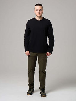 E2504-3 лонгслив мужской - Strobbs фото 3