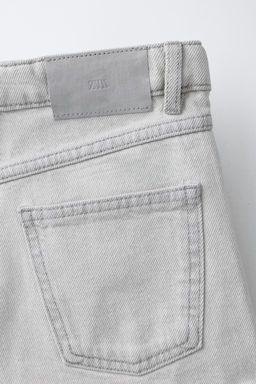 BERMUDA DENIM STRASS / Gris - Zara фото 4