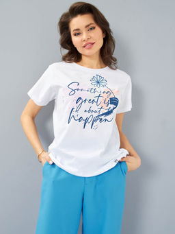 Футболка женская _ 12722/Something - F5 фото 3