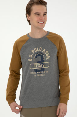 Erkek Antrasit Melanj Sweatshirt