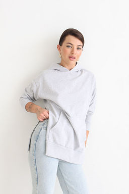 Martichelli Худи серое фото 4