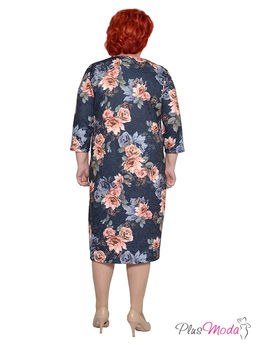 Платье Модель №1768 размеры 44-84 - Plusmoda фото 6