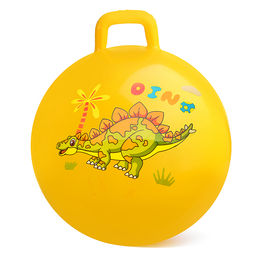 Мяч с ручкой 45 см "Дино"
