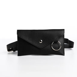 Подарочный набор, поясная сумка, две обложки для паспорта, цвет чёрный - Simaland фото 3