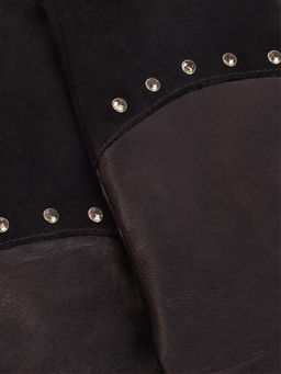 Перчатки женские ш+каш. IS01334 black - Eleganzza фото 3