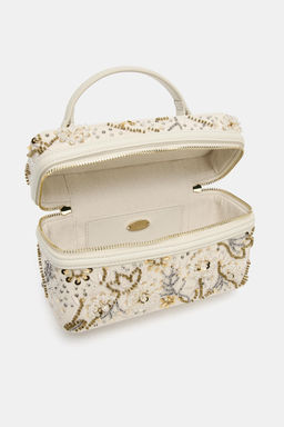 BOLSO R?GIDO BRILLOS / Crudo - Zara фото 4