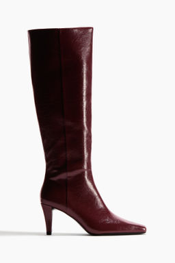 Botas de tac?n a la rodilla