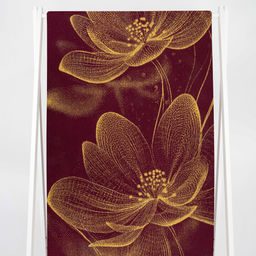 Полотенце махровое 6с102.411ж1 Танец вдвоем(кр.дерево1) 67х150см