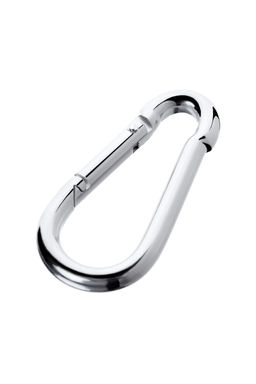 Карабин Metal by TOYFA, металл, серебряный, 8 см