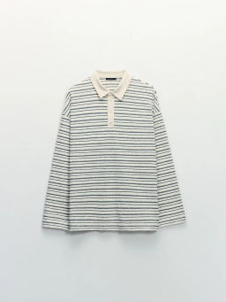 Джемпер с воротником поло / Zarina