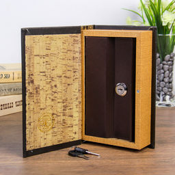 Шкатулка книга-сейф «Сила власти», дерево, искусственная кожа, 21×13×5 см