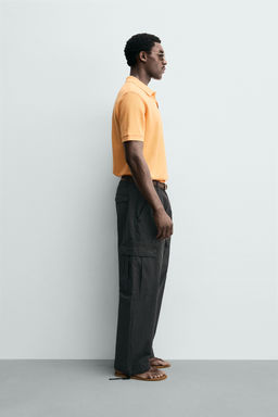 POLO PIQU? REGULAR FIT / Naranja - Zara фото 4