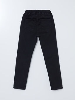 Beli Lastikli Erkek ?ocuk Jean Pantolon