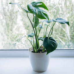 Цена за 2 шт. Кашпо для цветов, d=19 см, 3.5 л, пластик, бежевое