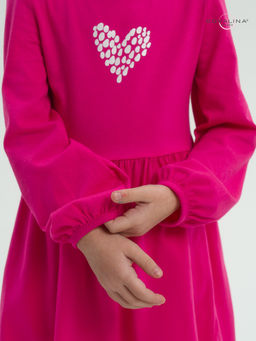 Платье Моана фуксия-лав ПС