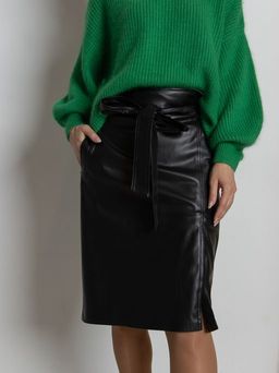 юбка из экокожи 849-0583