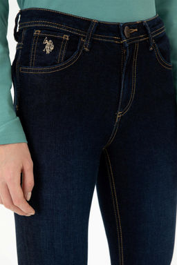 U. S. Polo Assn Женские темно-синие джинсовые брюки - U.s. polo assn фото 5